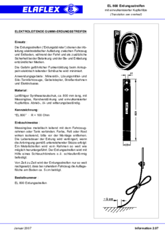 EL 800 Earthing Strap