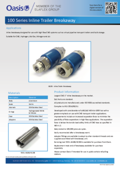 CNG Breakaway Couplings