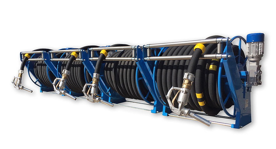 Slanghaspel Slanghaspels voor industrie