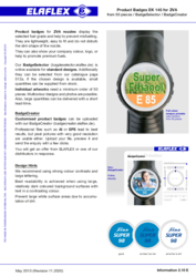 Product Badges EK 145 for ZVA