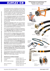 Equipamentos de fornecimento de gás liquefeito de petróleo (GLP)