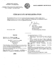 Certificate of Registration ZVA