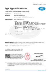 Korean Register (KR): Type Approval for ERV-R, ERV-G, ERV-GS and ERV-GS HNBR