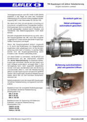 TW couplings with active Safeguard Lever