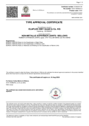 BV (Bureau Veritas): Type Approval ERV-G, ERV-R