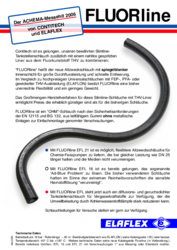 FLUORline hose DN 16 - 21