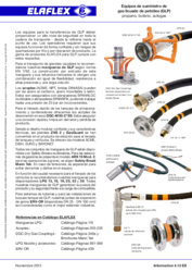 Equipos de suministro de gas licuado de petróleo (GLP)