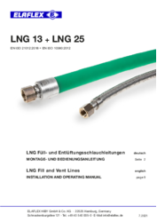 LNG Fill and Vent Lines