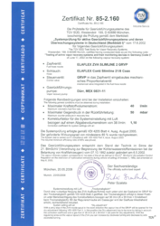 Certificate No. 85-2.160