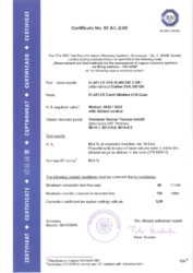 Certificate No. 85 AL 2 60