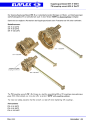 TW coupling wrench EW-K 'Safe'