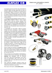 Equipos para combustible en aviación