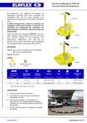 Carrinho de Mangueira 'HTR-AF'
para operações de aeródromos