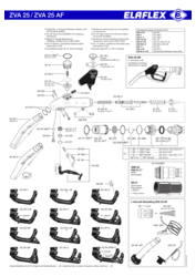 Workshop PosterSpare PartsZVA 25 + ZVA 25 AF