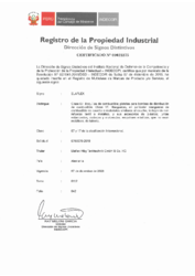 Certificate of Registration / Trademark: Elaflex